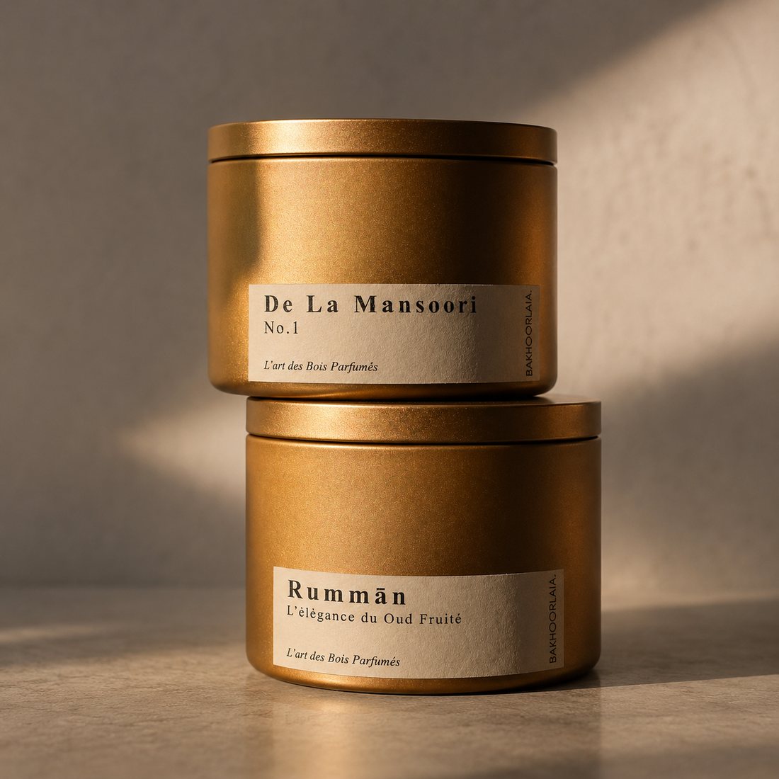 De La Mansoori × Rumman — Duo de Bakhoor, 50 g × 2